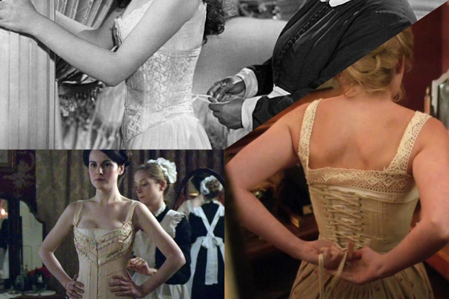 Period dramas and corsets: Downton Abbey, Gone with the Wind, The Paradise